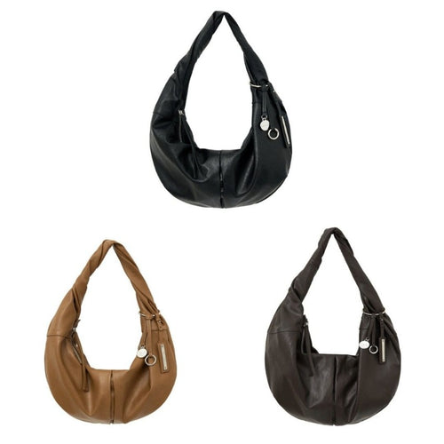 【24小時網站自助下單】售完即止🌸韓國直送❤️Matin Kim Twist Handle Small Hobo Bag (3 colors) | 預訂約2-3星期 娉婷貿易公司 Exquisite Beauty Trading Company