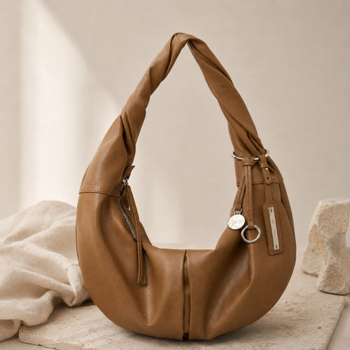 【24小時網站自助下單】售完即止🌸韓國直送❤️Matin Kim Twist Handle Small Hobo Bag (3 colors) | 預訂約2-3星期 娉婷貿易公司 Exquisite Beauty Trading Company