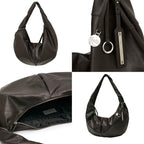 【24小時網站自助下單】售完即止🌸韓國直送❤️Matin Kim Twist Handle Small Hobo Bag (3 colors) | 預訂約7月中至尾