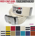 【24小時網站自助下單】2026年6月17日截 🌸🇯🇵日本直送✈️🟡日本 RED CAP GIRL雷射雕刻帆布腰帶🟡 | 預訂約7月尾至8月初(自行備註款式)