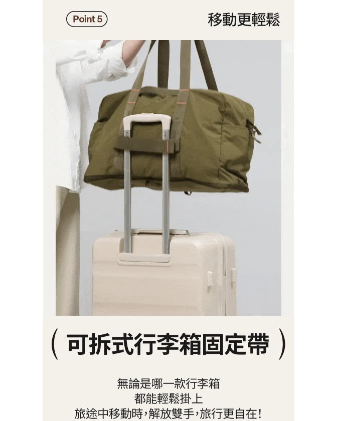 【24小時網站自助下單】2026年6月30日截🌸🈹Branden SUMMER SALE🈹Branden # BRD237❗❗36L可摺疊旅行袋❗ | 預訂約7月中至尾