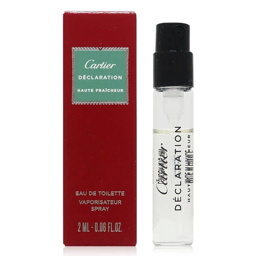 【24小時網站自助下單】300支售完即止🌸Cartier宣言清新版香水 DECLARATION HAUTE FRAICHEUR EDT 2ML | 預訂約1-2星期