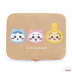 【24小時網站自助下單】2026年6月24日截🌸🟡永橙 CHIIKAWA 吉伊卡哇蓬鬆毛絨平板電腦袋🟡*Chiikawa正版授權* 每天看到它們心情都變好了！(●´ω｀●)ゞ | 預訂約7月中至尾