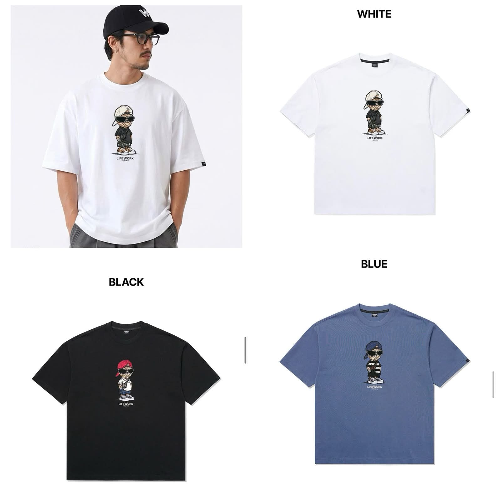 【24小時網站自助下單】2026年6月26日截🌸韓國🇰🇷LIFEWORK Tee （LW262TS106 ） | 預訂 截單後約3-4星期到