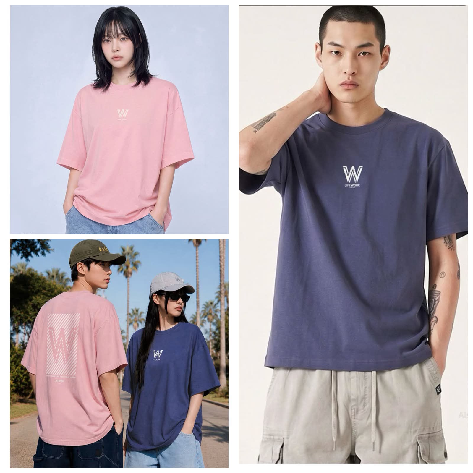 【24小時網站自助下單】2026年6月26日截🌸韓國🇰🇷LIFEWORK Tee（LW262TS114 ） | 預訂 截單後約3-4星期到