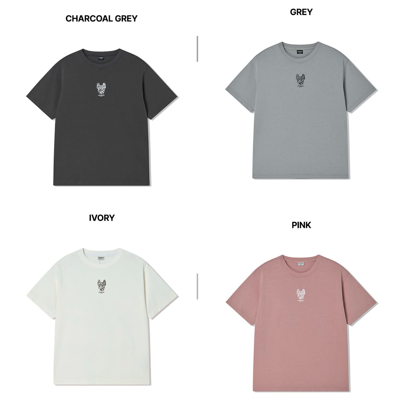 【24小時網站自助下單】2026年6月26日截🌸韓國🇰🇷LIFEWORK Tee（LW262TS795 ） | 預訂 截單後約3-4星期到