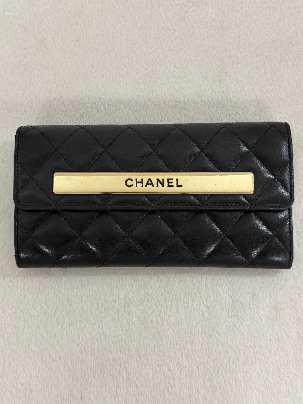 【24小時網站自助下單】🌸日本中古品代購 Chanel菱格大logo錢包 ➕標➕卡➕袋➕盒➕冊 24開 送改造配件 | 預訂約2-3星期