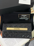 【24小時網站自助下單】🌸日本中古品代購 Chanel菱格大logo錢包 ➕標➕卡➕袋➕盒➕冊 24開 送改造配件 | 預訂約2-3星期