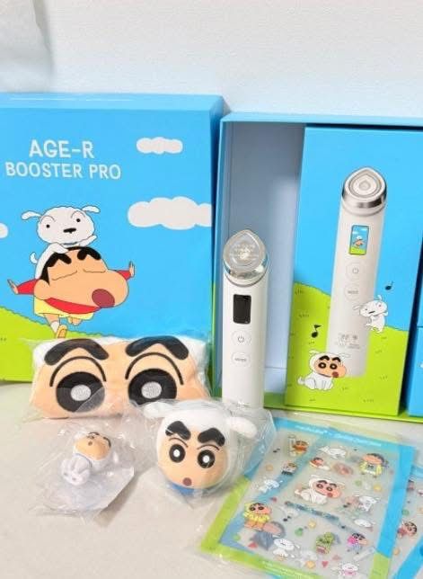 【24小時網站自助下單】現貨🌸🇰🇷韓國代購 / MEDICUBE AGE-R Booster (PRO) 美容儀 # 蠟筆小新特別聯名款 | 落單後約3-5個工作天寄出