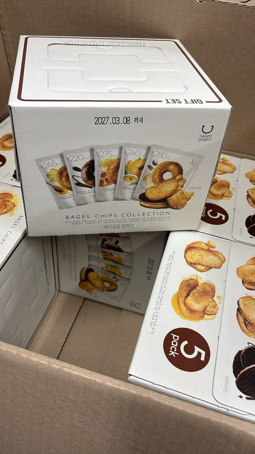 【24小時網站自助下單】現貨🌸Delight Project 低熱量貝果脆餅乾禮盒 | 落單後約3-5個工作天寄出 娉婷貿易公司 Exquisite Beauty Trading Company