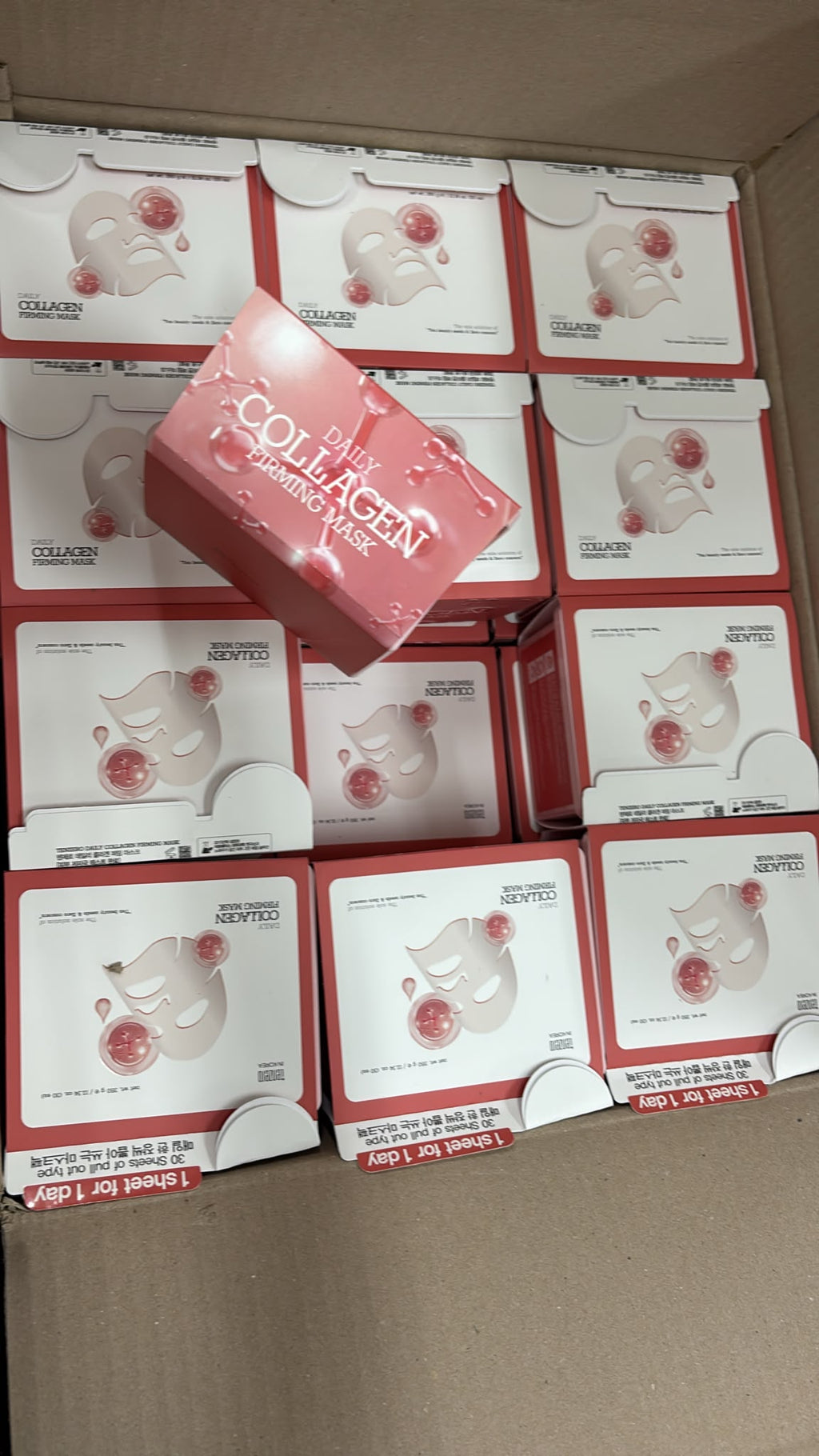 【24小時網站自助下單】現貨🌸韓國🇰🇷Tenzero膠原蛋白緊緻面膜30片 | 落單後約3-5個工作天寄出