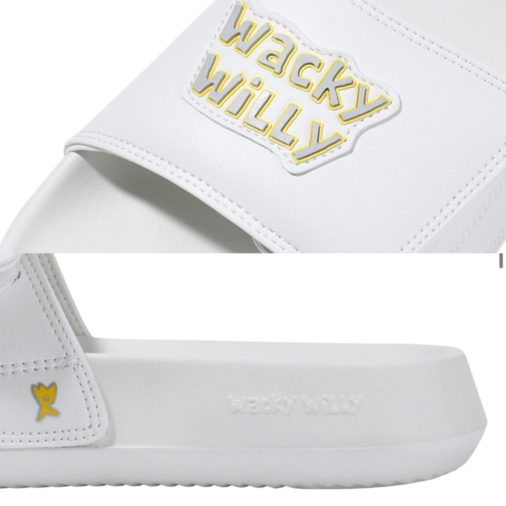 【24小時網站自助下單】2026年7月10日截🌸‼️突發‼️特價‼️ Wacky Willy 小火人拖鞋 最新出好多Details位呀😍WWY0039 女裝‼️白色 免稅店庫存Size 240 250‼️‼️黑色 免稅店庫存Size 240 250‼️ | 預訂約3-4星期