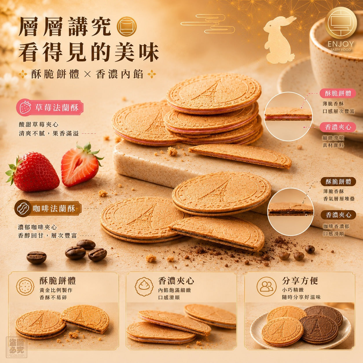 【24小時網站自助下單】2026年7月8日截🌸🟡台灣中秋限定月滿團圓法蘭酥禮盒 (只開一團)🟡 | 預訂約9月尾至10月初