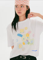【24小時網站自助下單】2026年7月4日截🌸usahana兔兔🐰都有好多粉絲呀😍SPAO x Sanrio 限量版 usahana 短䄂TEE😍 ‼️免稅店庫存Size S-XL‼️ | 預訂約3-4星期 娉婷貿易公司 Exquisite Beauty Trading Company