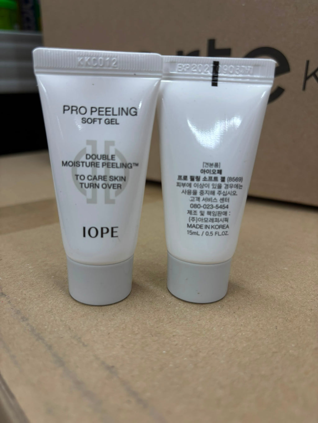 【24小時網站自助下單】現貨🌸IOPE 艾諾碧 雙效保濕溫和去角質凝膠 15ml （1套4支） | 落單後約3-5個工作天寄出