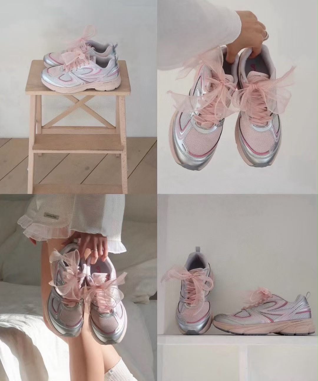 【24小時網站自助下單】🌸韓國🇰🇷FILA 銀粉Blackpink老爹鞋 韓素希同款❤️🔥限時特價❤️🔥 | 預訂後約3-4星期