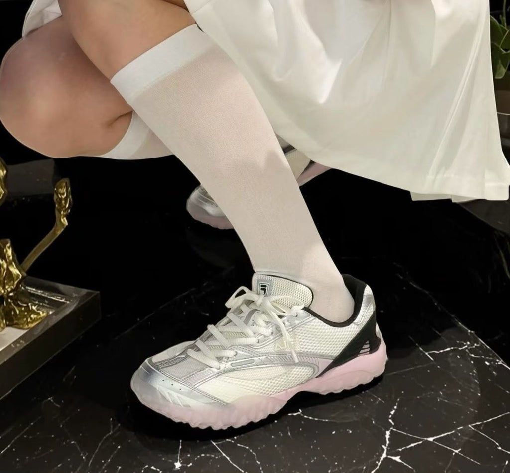 【24小時網站自助下單】🌸韓國🇰🇷Fila 粉紅色軟鞋底休閒運動鞋👟 | 預訂後約4-5星期