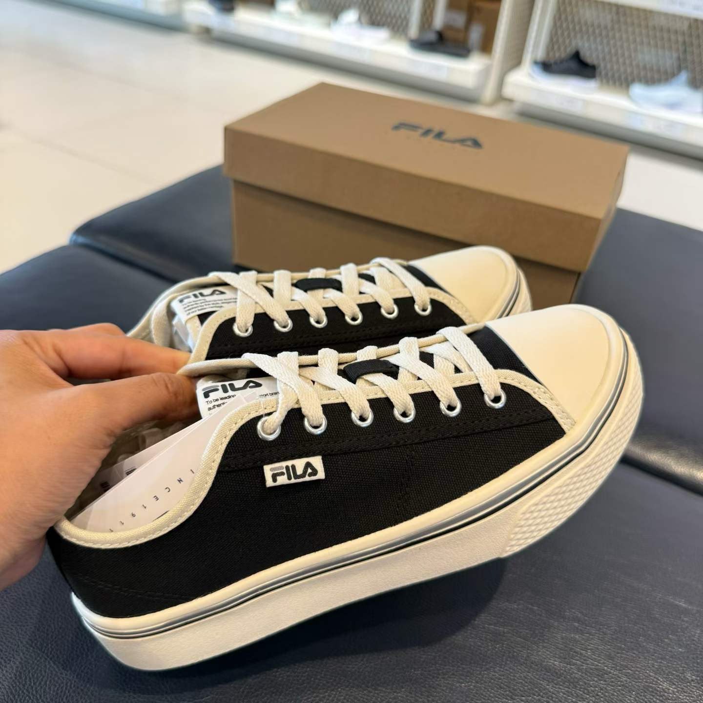 【24小時網站自助下單】🌸韓國🇰🇷 Fila 休閒帆布鞋👟 | 預訂後約4-5星期