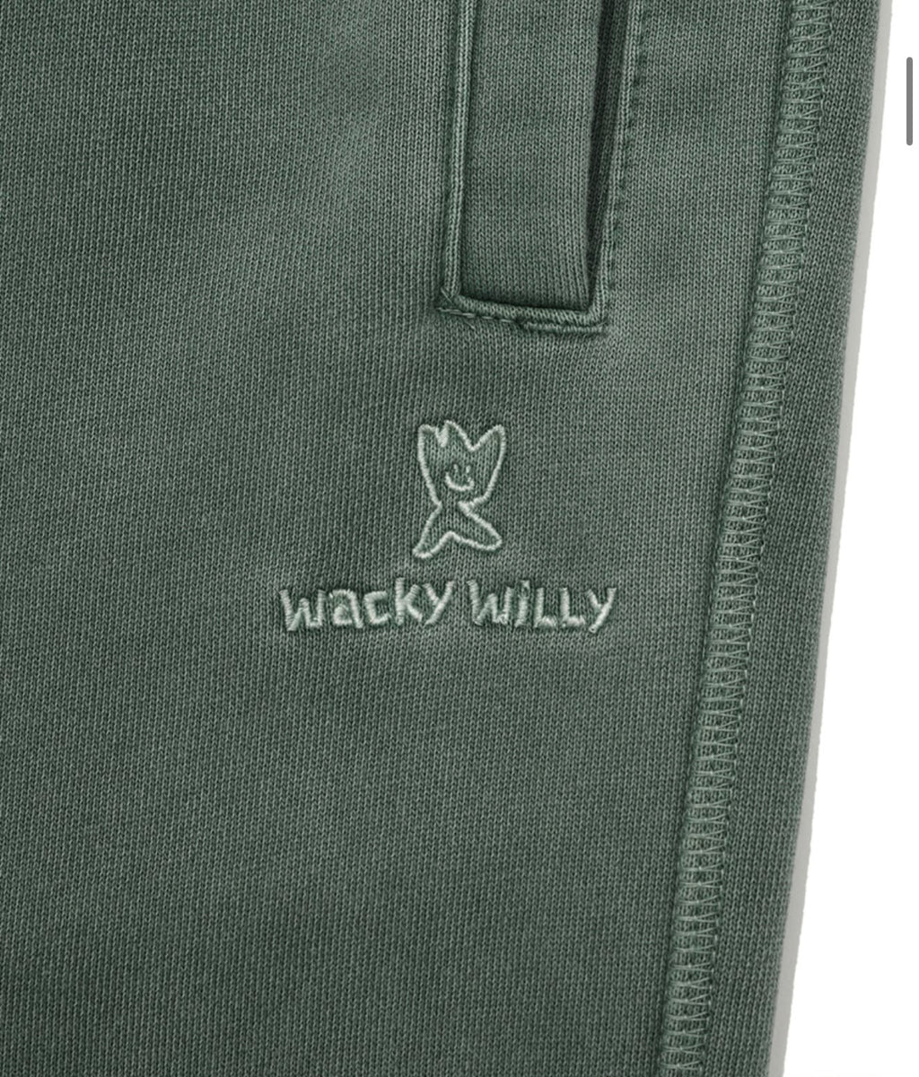 【24小時網站自助下單】2026年7月26日截🌸‼️突發半價再折‼️Wacky Willy爆款特價‼️超級抵買‼️原價99000won($549)🈹🈹🈹🈹🈹🇰🇷Wacky Willy 小火人韓國專門店/免稅店 PIGMENT SWEAT PANTS 男女同款🈹🈹🈹🈹🈹 | 預訂約3-4星期