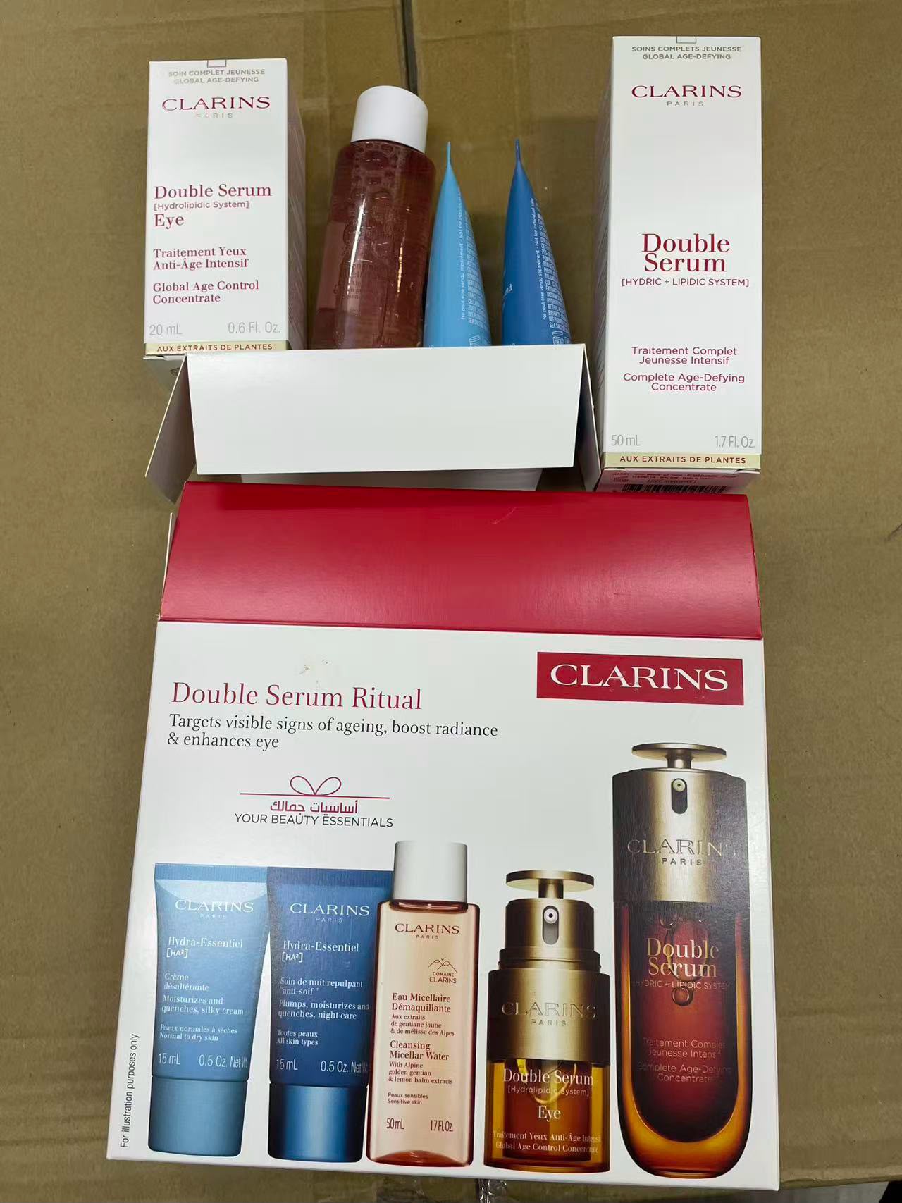 【24小時網站自助下單】 🌸免稅正品 歐版 Clarins嬌韻詩雙萃精華50ml（獨立包裝） | 預訂約1-2星期