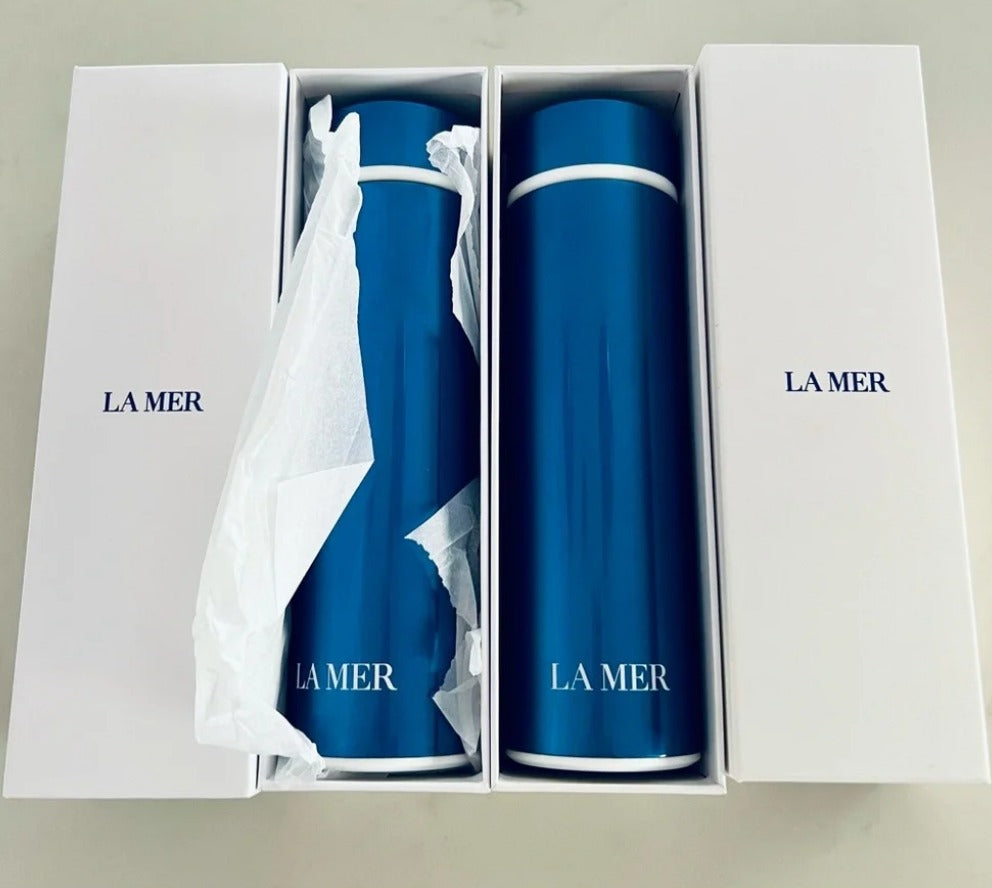 【24小時網站自助下單】✅有90個🌸LA MER 高級不鏽鋼保溫瓶450ML(專櫃) | 預訂約8月中至尾