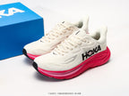 【24小時網站自助下單】🌸HOKA M CLIFTON 10 輕量運動跑鞋#白色桃紅底 | 預訂約3-4星期(自行備註顏色及尺寸) 娉婷貿易公司 Exquisite Beauty Trading Company