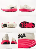 【24小時網站自助下單】🌸HOKA M CLIFTON 10 輕量運動跑鞋#白色桃紅底 | 預訂約3-4星期(自行備註顏色及尺寸) 娉婷貿易公司 Exquisite Beauty Trading Company