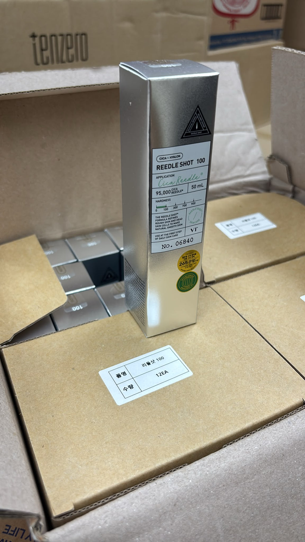 【24小時網站自助下單】現貨🌸韓國🇰🇷VT Reedle Shot 100Essence微針精華(50ml) | 落單後約3-5個工作天寄出 娉婷貿易公司 Exquisite Beauty Trading Company