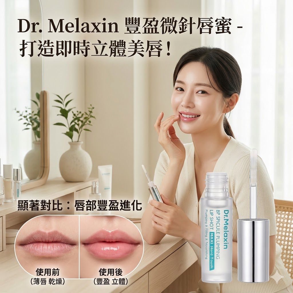 【24小時網站自助下單】現貨🌸Dr.Melaxin BP微針豐唇亮澤唇釉系列 4ml | 落單後約3-5個工作天寄出 娉婷貿易公司 Exquisite Beauty Trading Company