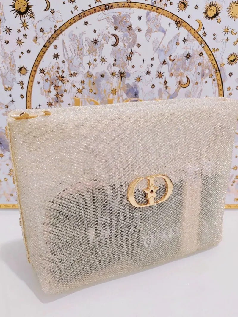 【24小時網站自助下單】🌸Dior 超靚星月金紗化妝包 | 預訂約4-6星期到 娉婷貿易公司 Exquisite Beauty Trading Company