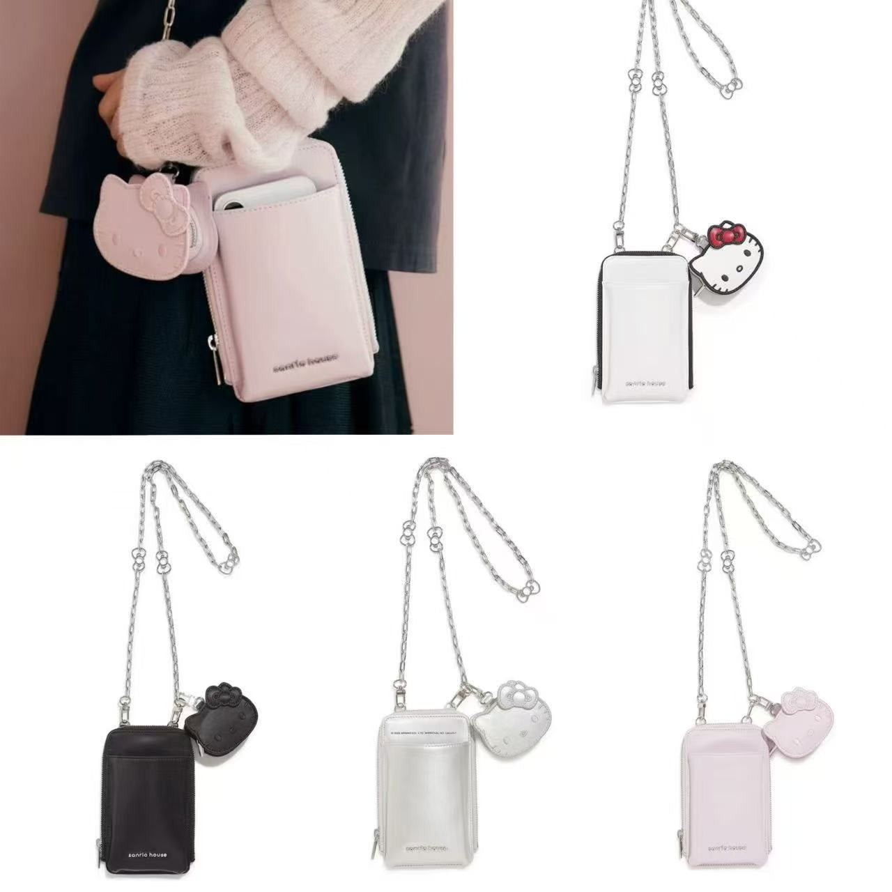 【24小時網站自助下單】2026年8月1日截🌸Hello Kitty 鏈條手機包 | 預訂 截單後約4-6星期到 娉婷貿易公司 Exquisite Beauty Trading Company