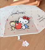 【24小時網站自助下單】2026年8月1日截🌸Hello Kitty 蘋果小熊透感半自動遮 | 預訂 截單後約4-6星期到 娉婷貿易公司 Exquisite Beauty Trading Company