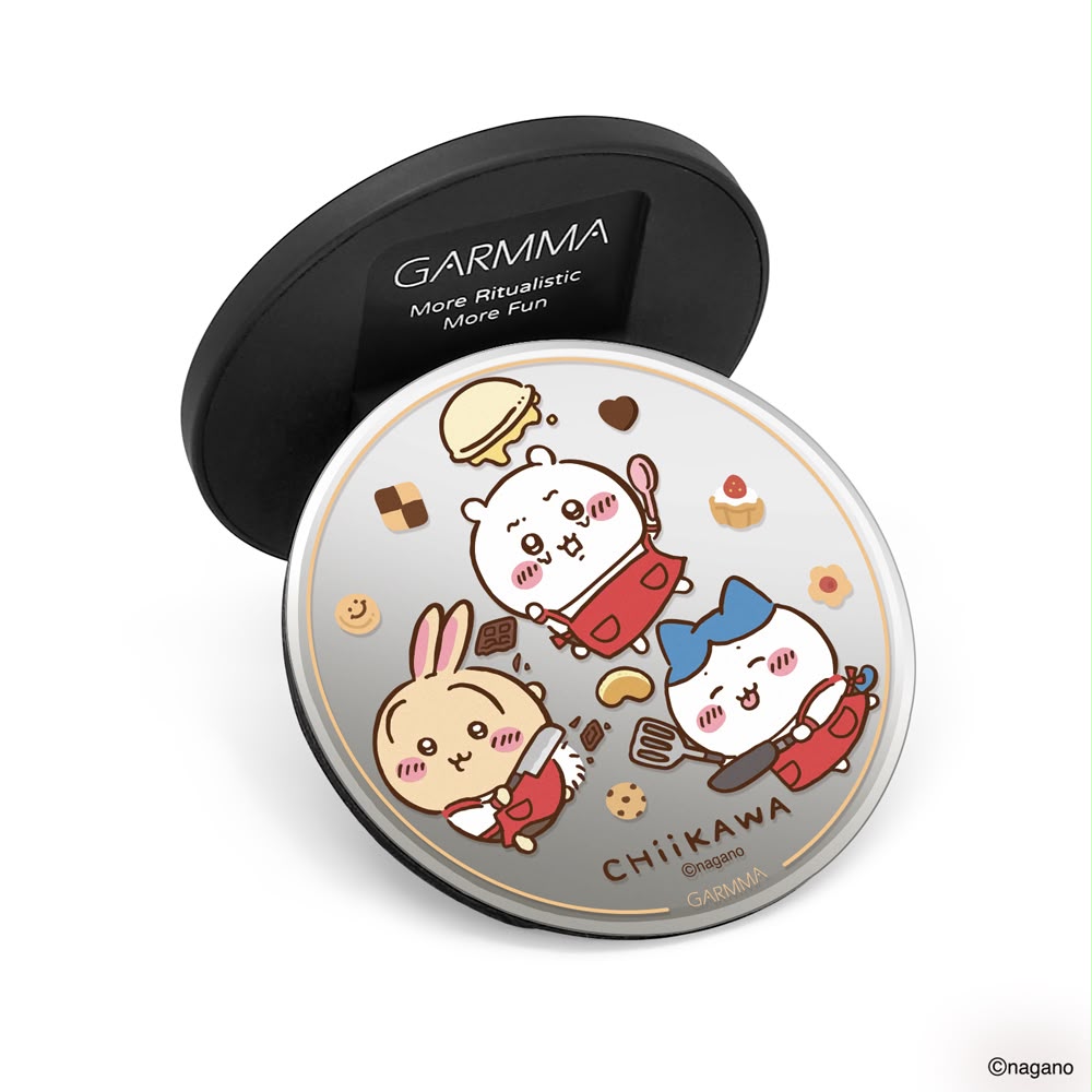 【24小時網站自助下單】2026年7月29日截🌸🟡GARMMA x Chiikawa 鏡面磁吸摺疊支架🟡 | 預訂約8月尾至9月初 娉婷貿易公司 Exquisite Beauty Trading Company