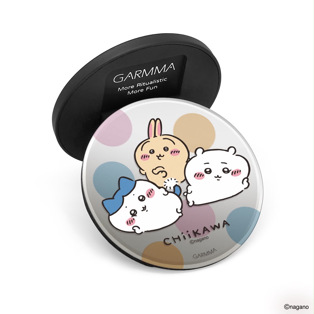 【24小時網站自助下單】2026年7月29日截🌸🟡GARMMA x Chiikawa 鏡面磁吸摺疊支架🟡 | 預訂約8月尾至9月初 娉婷貿易公司 Exquisite Beauty Trading Company