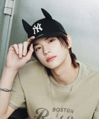 【24小時網站自助下單】2026年8月10日截🌸‼️MLB爆款折扣優惠‼️ 🇰🇷MLB韓國專門店/免稅店長期斷貨系列 🖤TWS x MLB Signature Devil Unstructured Ball Cap NY MLB0099 男女同款 | 預訂約3-4星期 娉婷貿易公司 Exquisite Beauty Trading Company