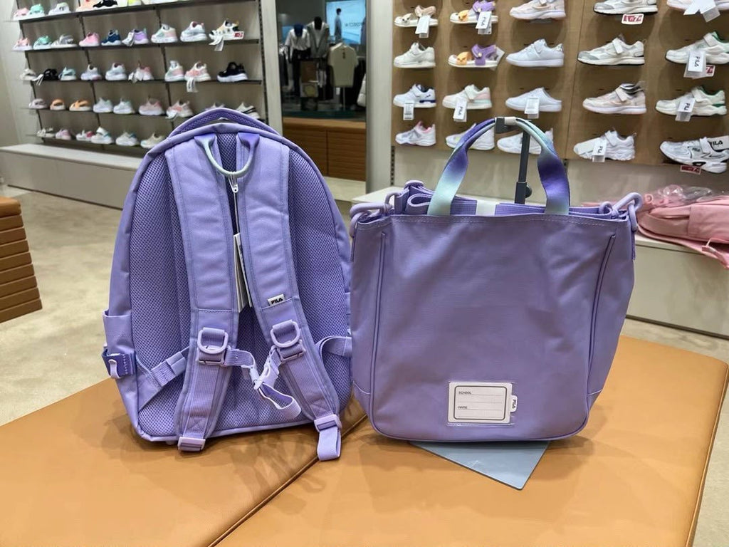 【24小時網站自助下單】🌸韓國代購 FILA 兒童 新款書包🎒 +手提袋 套裝 FK3BEF5007X | 預訂約3-4星期 娉婷貿易公司 Exquisite Beauty Trading Company