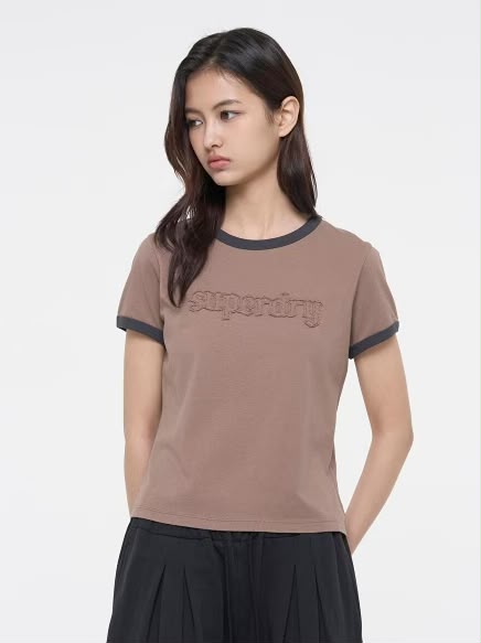 【24小時網站自助下單】🌸韓國代購 SUPERDRY 2026 新款 女士短袖Tee SDFISCQ50 | 預訂約3-4星期 娉婷貿易公司 Exquisite Beauty Trading Company