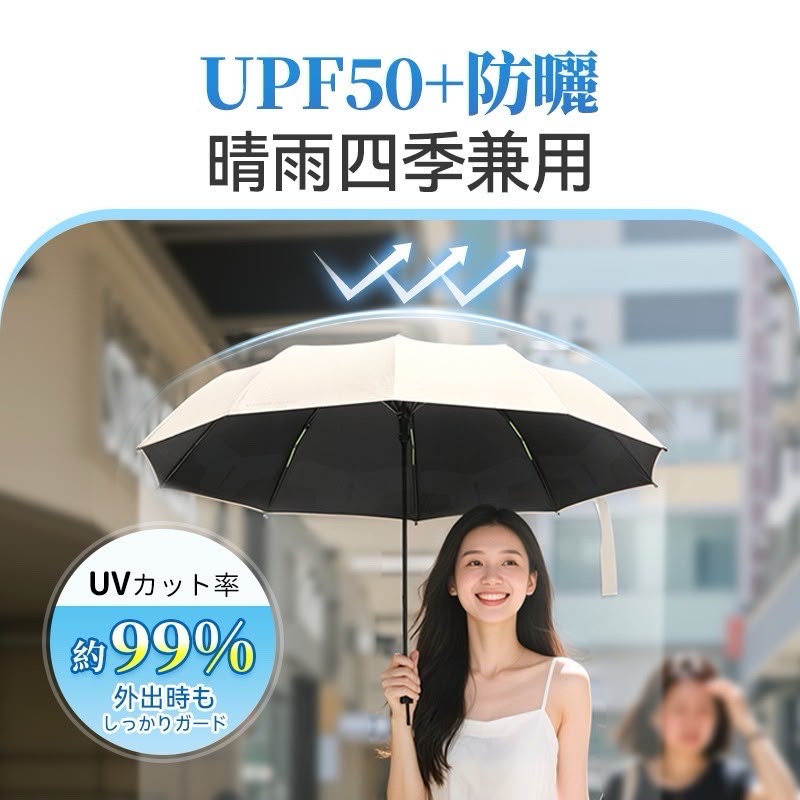 【24小時網站自助下單】🌸新品上市⭐日本Yohome 單手智助自動開合防回彈一甩免疊防滴水抗風快收捷便晴雨傘 | 預訂約1-2星期 娉婷貿易公司 Exquisite Beauty Trading Company
