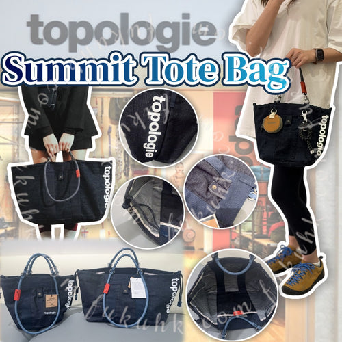 【24小時網站自助下單】2026年8月3日截🌸日本🇯🇵 Topologie Summit Tote Bag 牛仔托特袋 | 預訂 截單後約4-6星期到 娉婷貿易公司 Exquisite Beauty Trading Company