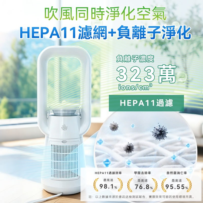 【24小時網站自助下單】售完即止🌸日本Yohome 四季冷暖雙風自動搖頭可加濕空氣淨化低噪無葉風扇 PRO 2.0 | 預訂約2-3星期 娉婷貿易公司 Exquisite Beauty Trading Company