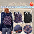【24小時網站自助下單】🌸Tory Burch Sporty Drawstring Embroidered Backpack 羽毛菱格刺繡背包 | 預訂約4-6星期 娉婷貿易公司 Exquisite Beauty Trading Company
