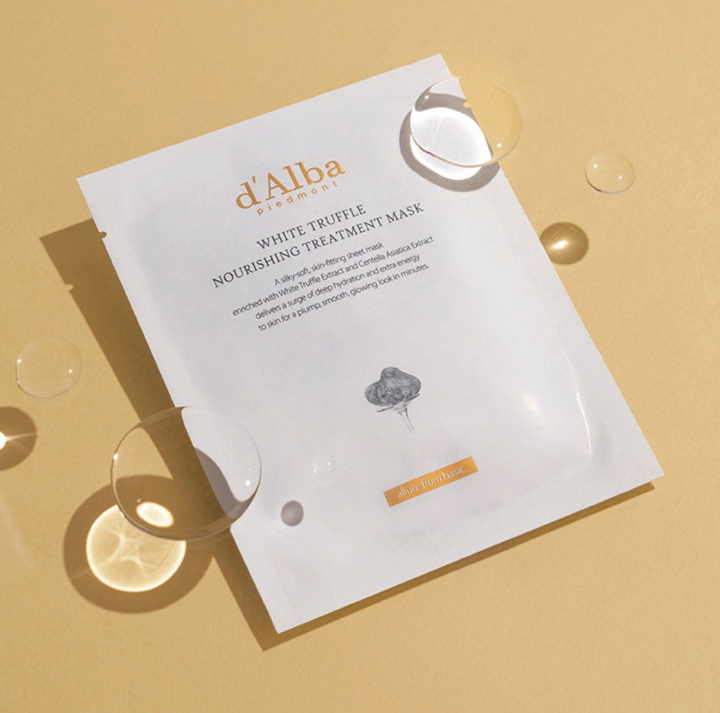 【24小時網站自助下單】現貨🌸d'Alba 白松露滋養抗衰老修護面膜 25ml x 5片裝 | 落單後約3-5個工作天寄出 娉婷貿易公司 Exquisite Beauty Trading Company