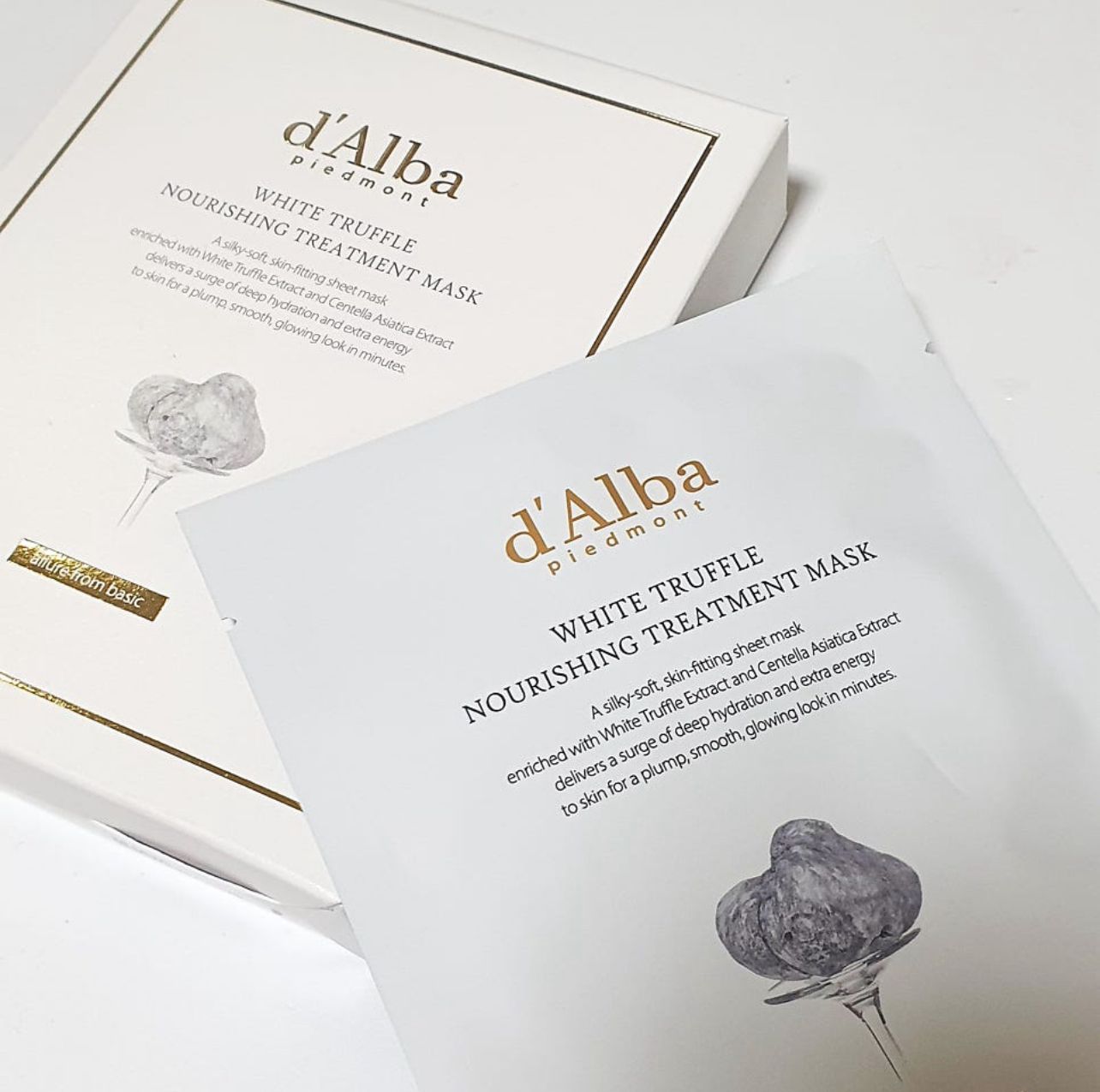 【24小時網站自助下單】現貨🌸d'Alba 白松露滋養抗衰老修護面膜 25ml x 5片裝 | 落單後約3-5個工作天寄出 娉婷貿易公司 Exquisite Beauty Trading Company