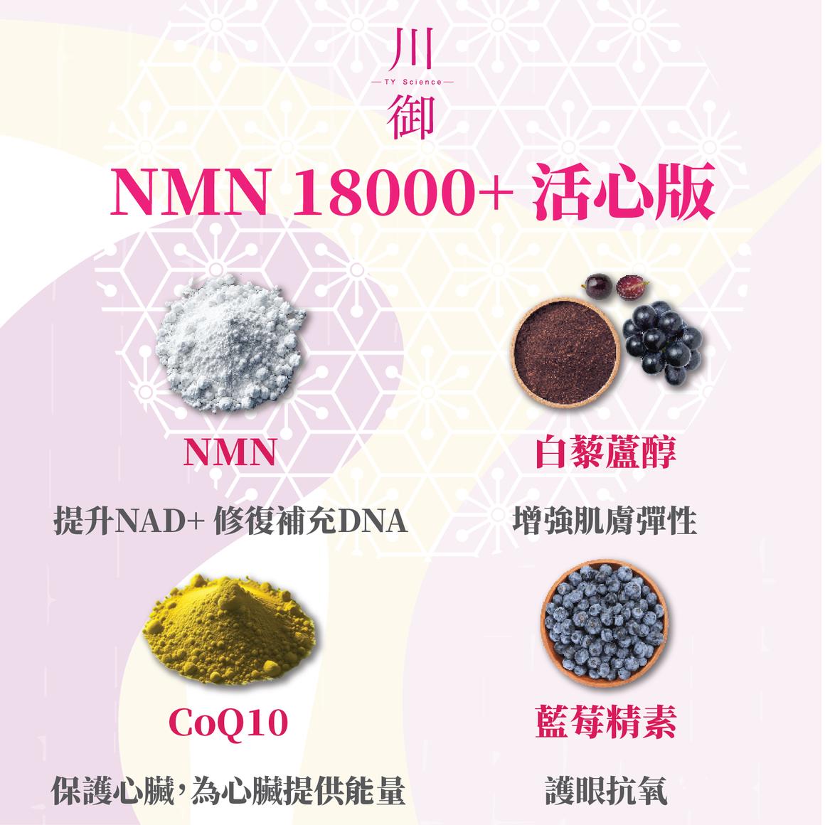 【24小時網站自助下單】現貨 清貨減價🌸川御 NMN18000+ | 落單後約3-5個工作天寄出 娉婷貿易公司 Exquisite Beauty Trading Company
