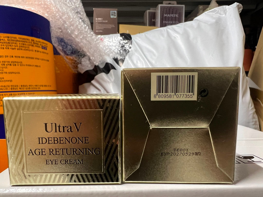 【24小時網站自助下單】現貨🌸Ultra V IDEBENONE AGE RETURNING Eye Cream 艾地苯溯顏眼霜 (30ml) | 落單後約3-5個工作天寄出 娉婷貿易公司 Exquisite Beauty Trading Company