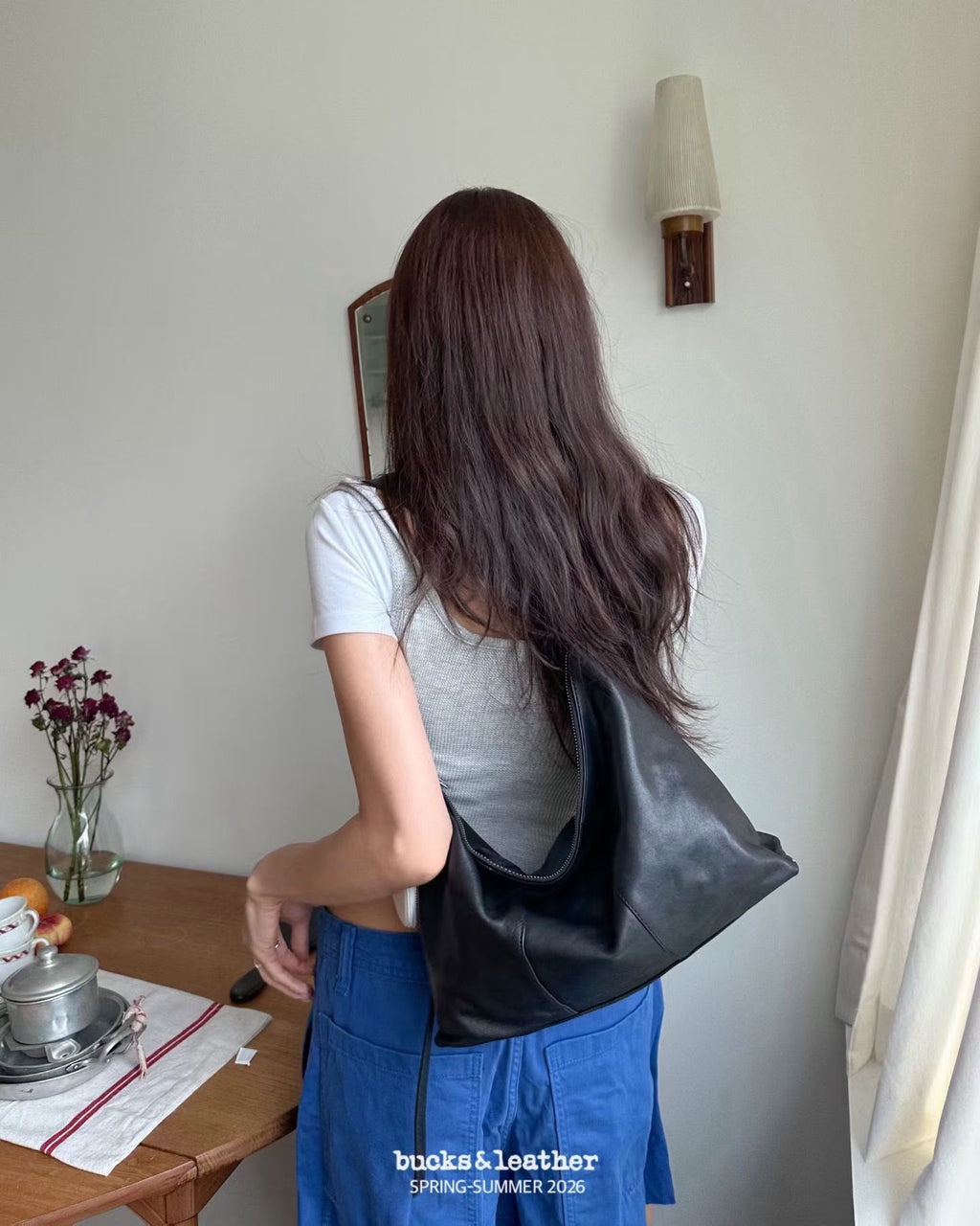 【24小時網站自助下單】黑色香港有現貨🌸🔥 26SS 韓線大熱｜Bucks &amp; Leather | 落單後約3-5個工作天寄出【其他色訂貨約2-3星期】 娉婷貿易公司 Exquisite Beauty Trading Company