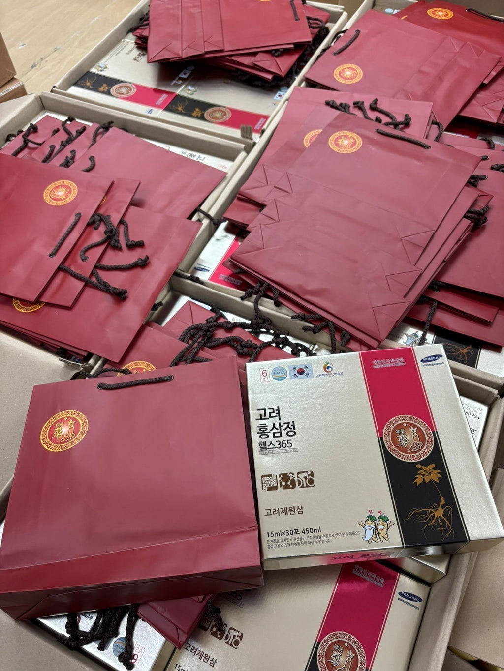 【24小時網站自助下單】🟡中秋送禮🔥🔥🔥 2026年8月24日截🌸韓國製新版 Samsung 健康365 6年根正宗高麗蔘15ml×30條(送手挽袋) | 預訂約9月中上旬 娉婷貿易公司 Exquisite Beauty Trading Company