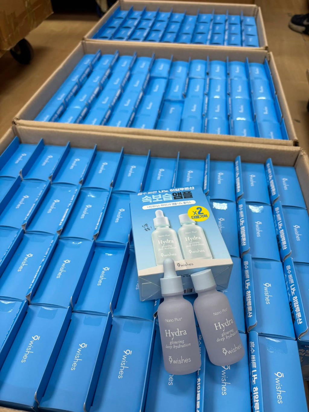 【24小時網站自助下單】🟡搶到現貨120套......保濕皇牌🌸9wishes 保濕安瓶補水精華30mlx超值2入組 | 落單後約5-7個工作天寄出 娉婷貿易公司 Exquisite Beauty Trading Company