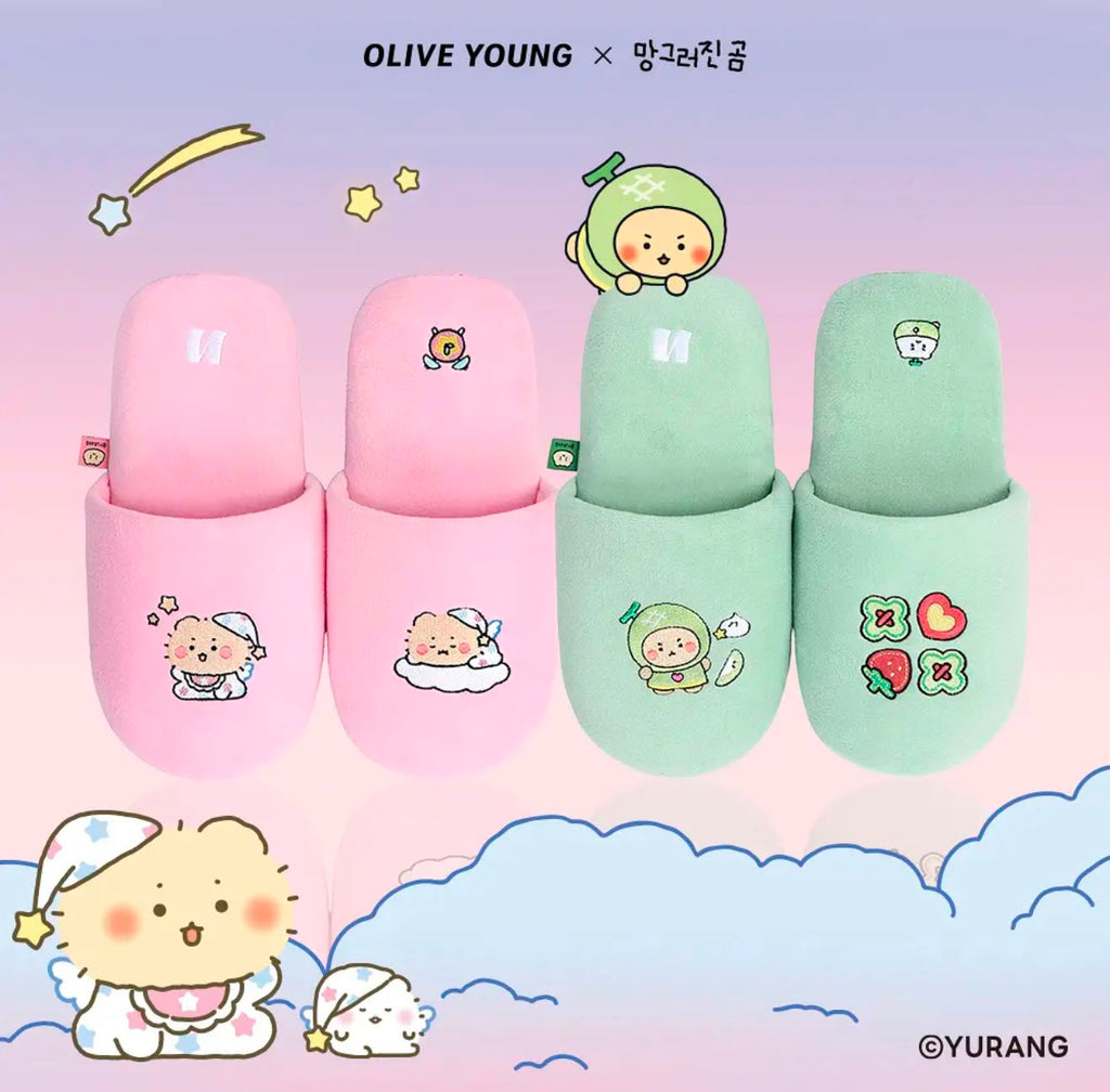 【24小時網站自助下單】2026年8月27日23:00截🌸韓國🇰🇷Olive Young 8月最熱膏銷售榜貨品🆙 Mangomee 聯名款 Velvet Home Slippers 懶人天鵝絨家居拖鞋 | 預訂約3-4星期 娉婷貿易公司 Exquisite Beauty Trading Company