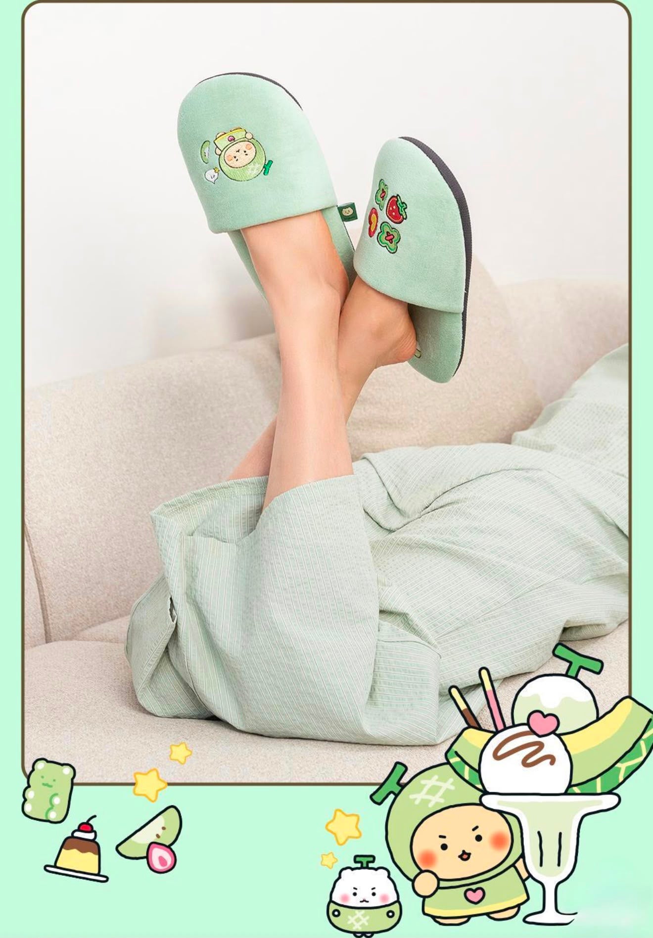【24小時網站自助下單】2026年8月27日23:00截🌸韓國🇰🇷Olive Young 8月最熱膏銷售榜貨品🆙 Mangomee 聯名款 Velvet Home Slippers 懶人天鵝絨家居拖鞋 | 預訂約3-4星期 娉婷貿易公司 Exquisite Beauty Trading Company